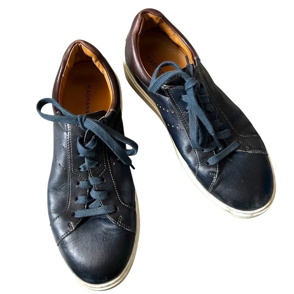 Magnanni Blue Fashion Sneakers size 7.5 US